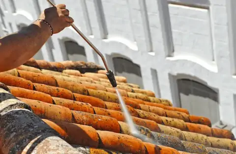 Nettoyage de toitures - Le Manoir